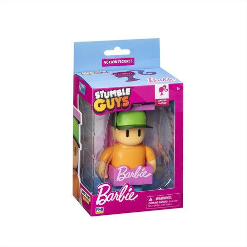 Stumble Guys x Barbie meglepetés figura dobozban, 11,5 cm