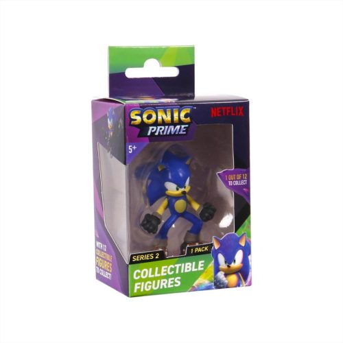 Sonic mini figura nyitott dobozban, 2. széria - többféle