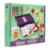 Canenco Stitch színezés fújós filccel, asztali nagy szett