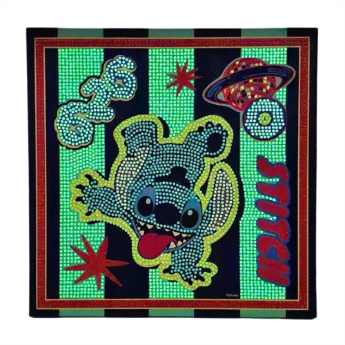 Canenco Sötétben világító gyémántfestmény vásznon - Stitch