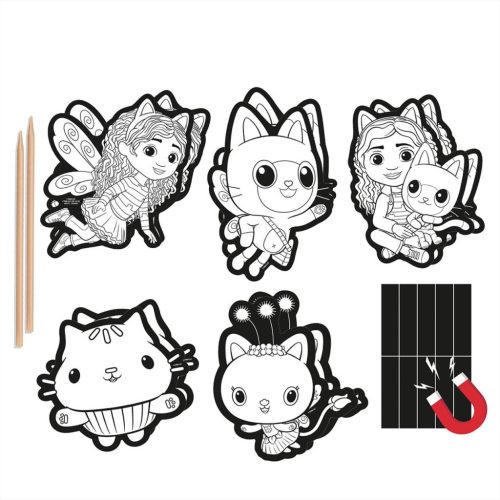 Moxy Gabi babaháza mágnesws kakrckép kártyák