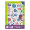Moxy Stitch csillogó matricák, 8 ív