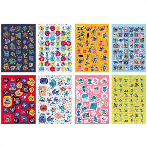 Moxy Stitch csillogó matricák, 8 ív