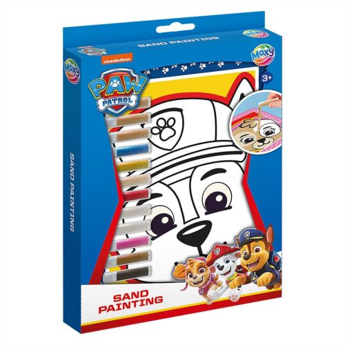 Moxy Mancs Őrjárat homokfestő szett