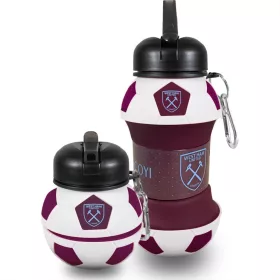   Hy-Pro Összecsukható, labda formájú kulacs, 500 ml - West Ham
