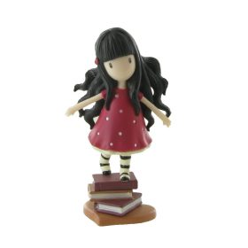 Comansi Gorjuss - Rózsaszín ruhás játékfigura 