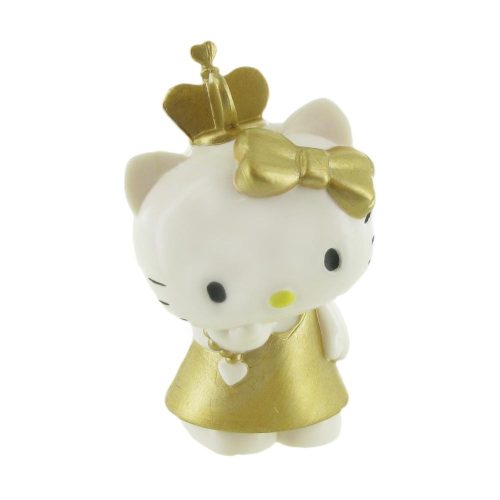 Comansi Hello Kitty játékfigura arany ruhában