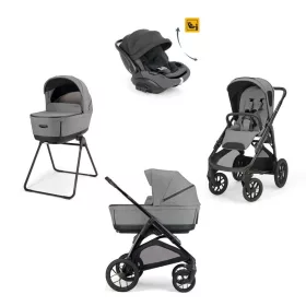   Inglesina Aptica XT Darwin Recline Evo 4in1 Canyon Grey multifunkciós babakocsi