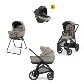   Inglesina Aptica XT Darwin Recline Evo 4in1 Tundra Beige multifunkciós babakocsi