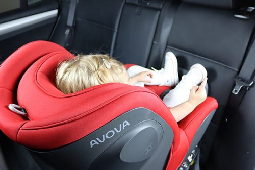 Avova Sperber-fix 40–105 cm - Maple Red