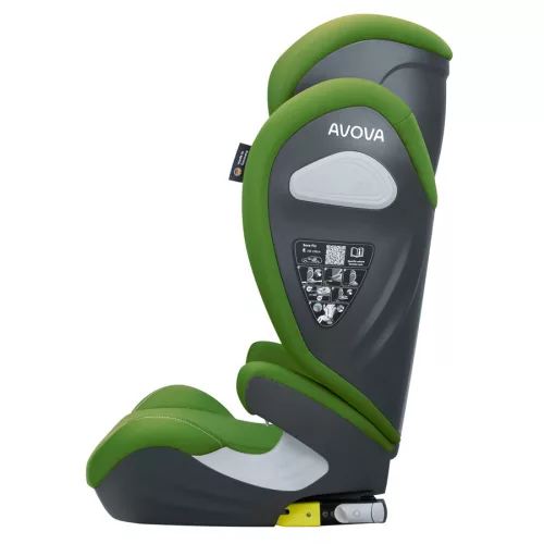 Avova Autósülés Avova Sora-Fix 100-150 cm - Cactus Green