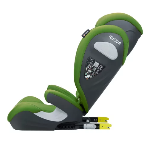 Avova Autósülés Avova Sora-Fix 100-150 cm - Cactus Green