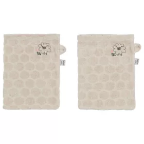   Bébé-Jou Frottír fürdő törlőkendő szett Tiny Sheep 2db