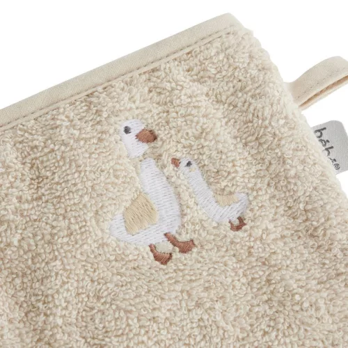 Bébé-Jou Frottír fürdő törlőkendő szett Dear Goose 2db