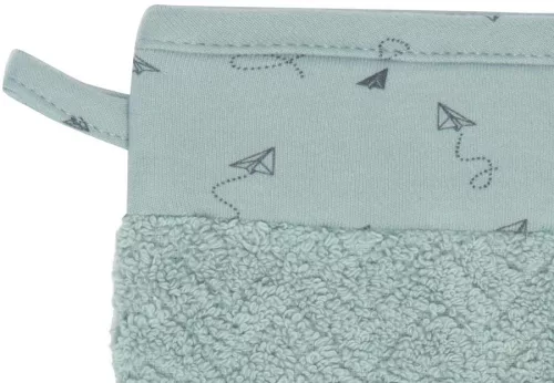 Bébé-Jou Frottír fürdő törlőkendő szett Fabulous Paper Planes 2 db