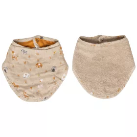 Bébé-jou Bandana nyálkendő 2 db - Steppe