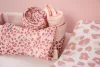 Bébé-Jou Muszlin törlőkendő bambusszal 3db - Leopard Pink