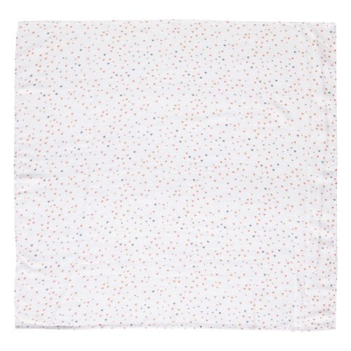 Bébé-Jou Muszlin pelenka 70 x 70 cm szett 3 db Fabulous Hearts