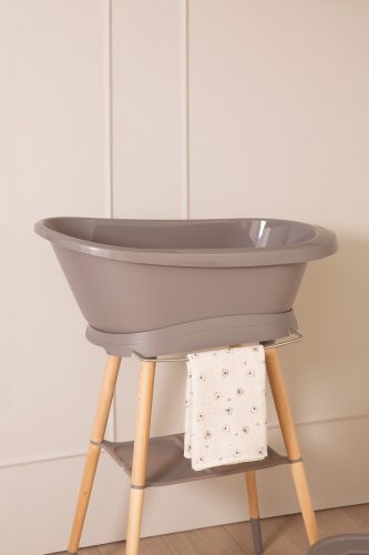 Bébé-Jou Sense babakád állvány - Chalk Brown/Farm Friends