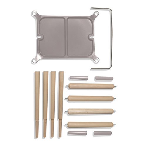 Bébé-Jou Sense babakád állvány - Chalk Brown/Farm Friends