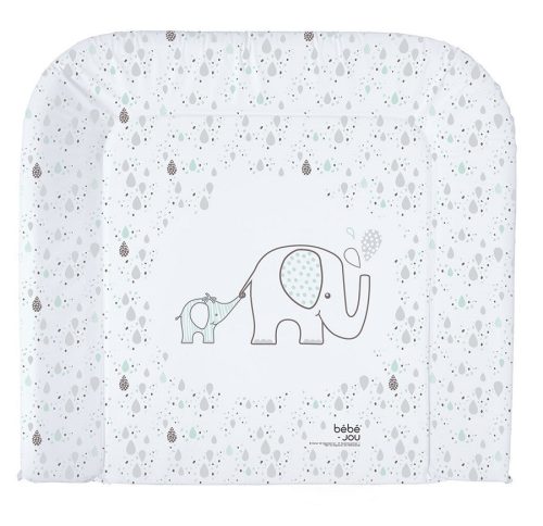 Bébé-Jou Pelenkázó lap Ollie grey/white 72x77 cm