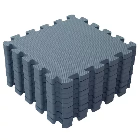   BabyDan Puzzle habszivacs játszószőnyeg 90x90 cm - Dusty Blue
