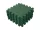 BabyDan Puzzle habszivacs játszószőnyeg 90x90 cm - Dark Green