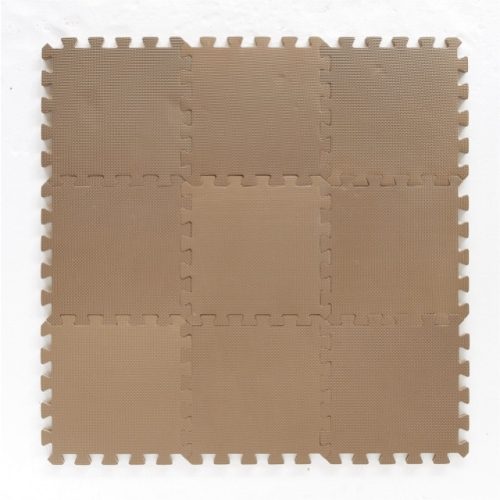 Baby Dan Puzzle habszivacs játszószőnyeg 90x90 cm - Brown 