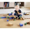 BabyDan Puzzle habszivacs játszószőnyeg 90x90 cm - Brown