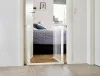 DogSpace Lassie nyomás rögzítő kapu rács kutyáknak 73-80cm - fehér