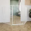 DogSpace Rocky L extra magas (105cm) kutya térkorlát - fehér