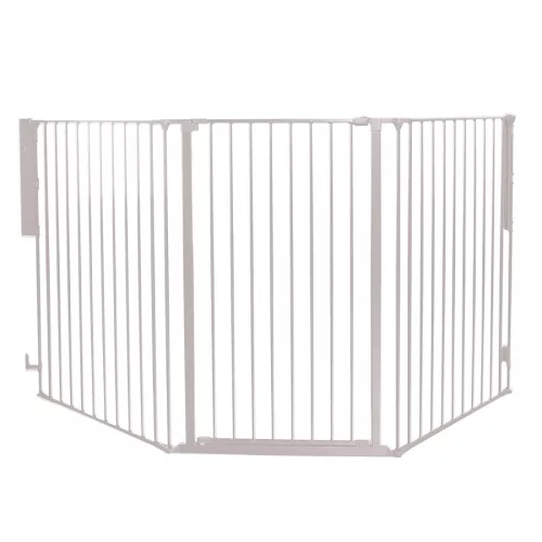DogSpace Rocky L extra magas (105cm) kutya térkorlát - fehér