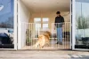 DogSpace Rocky L extra magas (105cm) kutya térkorlát - fehér