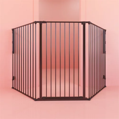 DogSpace Rocky L extra magas (105cm) kutya térkorlát - fekete