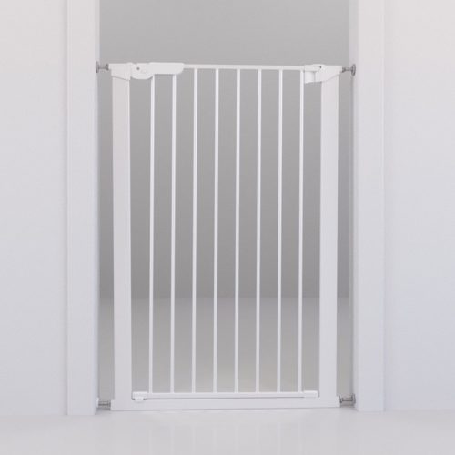 DogSpace Bonie extra magas kutya korlát 105 cm fém - fehér