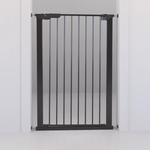 DogSpace Bonie extra magas kutya korlát 105 cm fém - fekete