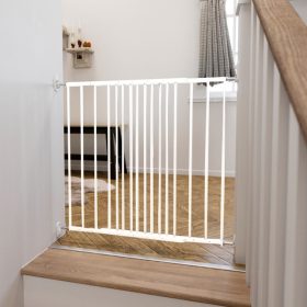 DogSpace Lucky toldalék kapu - metál fehér