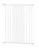 DogSpace Charlie extra magas kapu 62-107cm csavarozható - fehér fém
