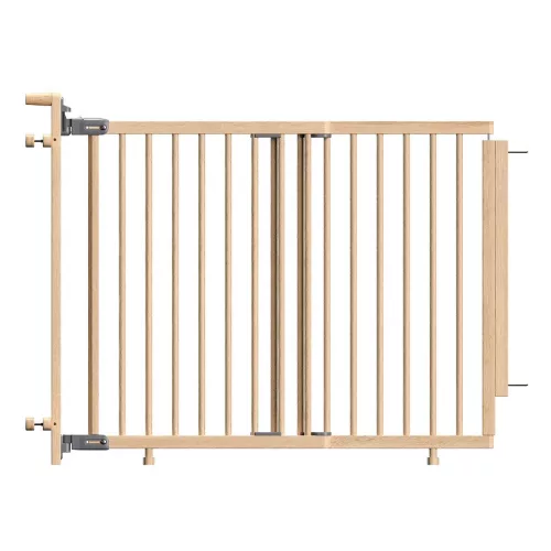 BabyDan Adjust Pro Stair Gate Baluster Edition magas biztonsági rács fa 74,5-114 cm, m.81cm
