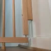 BabyDan Adjust Pro Stair Gate Baluster Edition magas biztonsági rács fa 74,5-114 cm, m.81cm