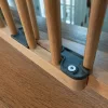 BabyDan Adjust Pro Stair Gate Baluster Edition magas biztonsági rács fa 74,5-114 cm, m.81cm