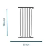 BabyDan Toldalék 33 cm CombiFit/ Carl - fekete