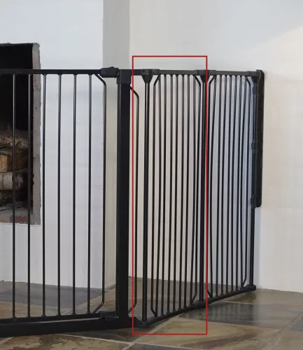 Baby Dan Toldalék 33 cm CombiFit/ Carl - fekete