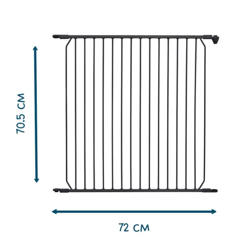Baby Dan Toldalék 72 cm CombiFit/ Carl - fekete