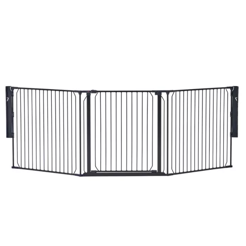 BabyDan Univerzális térkorlát Carl X Wide - fekete