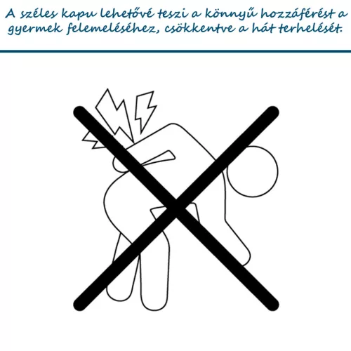 BabyDan Univerzális térkorlát Carl X Wide - fekete