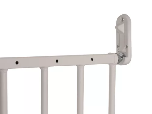 BabyDan Emma ajtórács 56,5-81,5 cm csavarozható - fehér fém