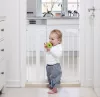 Baby Dan Danamic védőrács 2 toldattal 74-80 cm - fehér