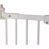 BabyDan Flexi Fit fehér fém biztonsági ajtórács, csavaros, 67-105,5 cm