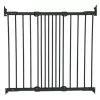 BabyDan Flexi Fit fekete fém biztonsági ajtórács, csavaros, 67-105,5 cm